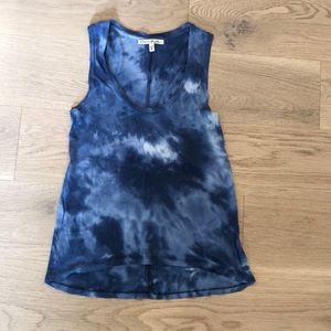 Blue Tie Dye Express Tank